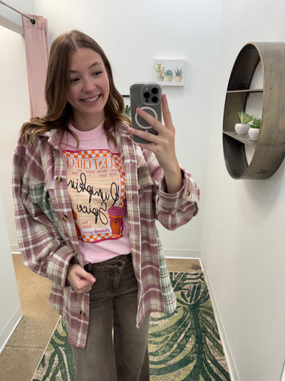 Blossom - Pumpkin Spice Guest Check Graphic Tee