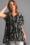 Blaire - A Pattern Short Sleeve Top