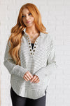 Explore More Collection - Striped Serendipity Pullover