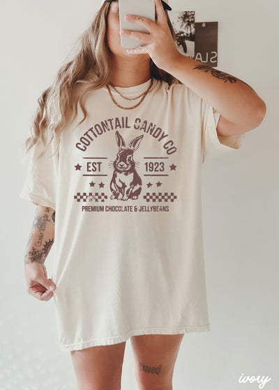 Cottontail Candy Co Comfort Colors Tee *14 Colors (S-3X)