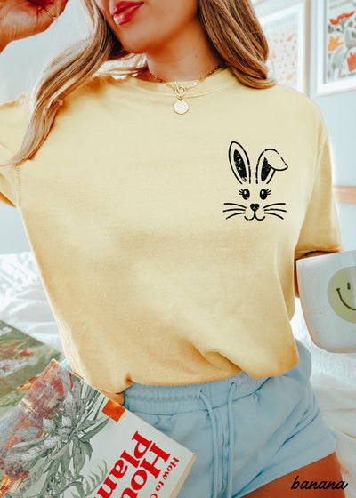 Pocket Bunny Comfort Colors Tee *15 Colors (S-3X)