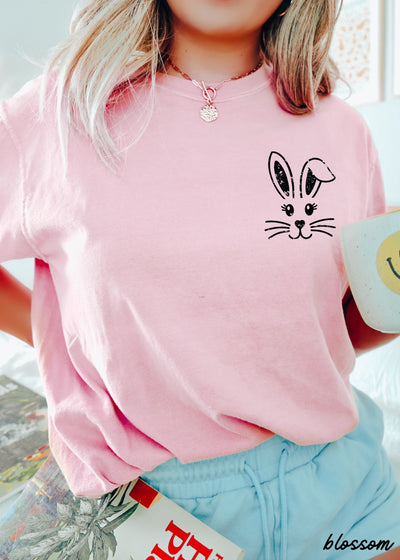Pocket Bunny Comfort Colors Tee *15 Colors (S-3X)
