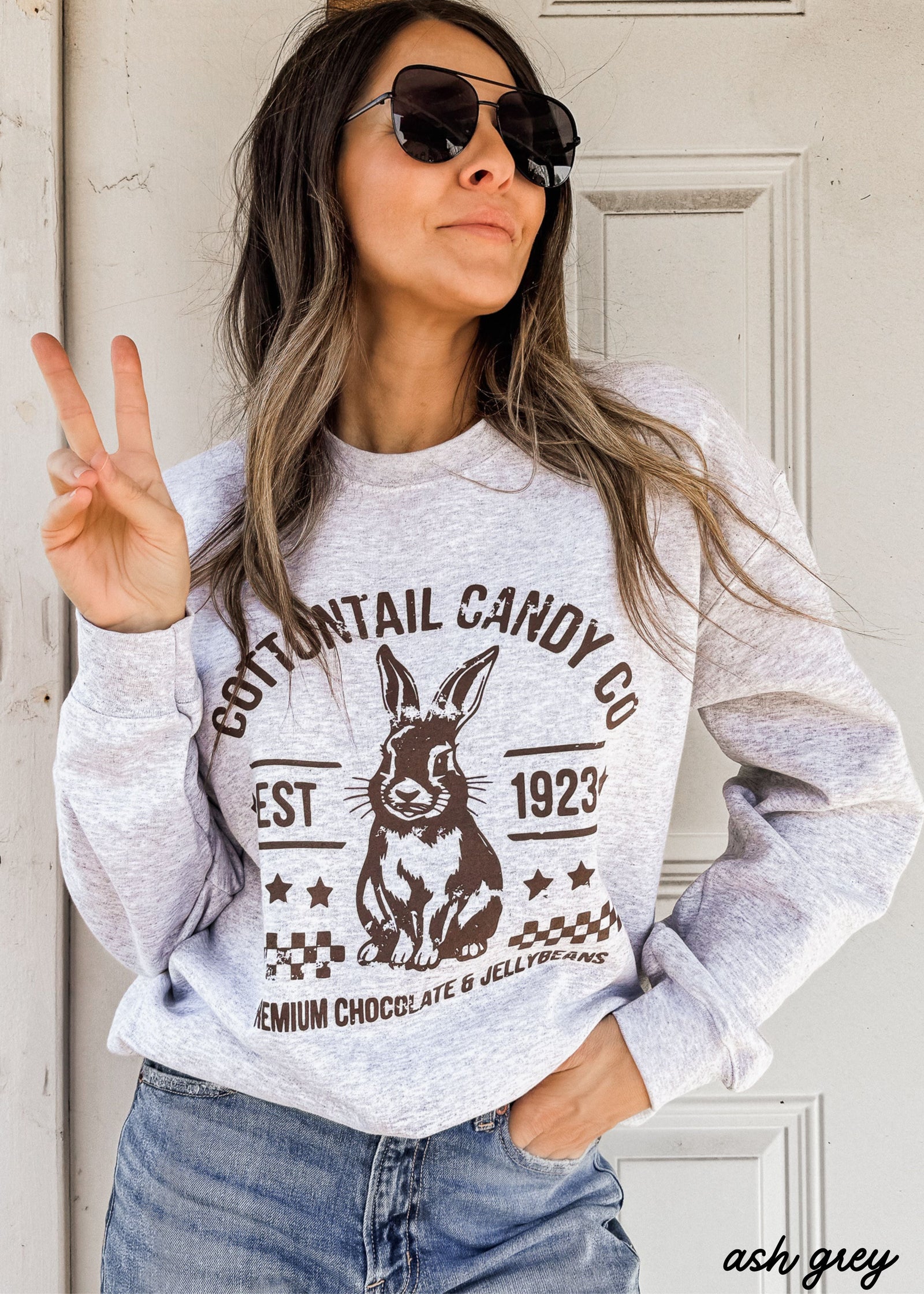 Cottontail Candy Co Sweatshirt *8 Colors (S-3X)