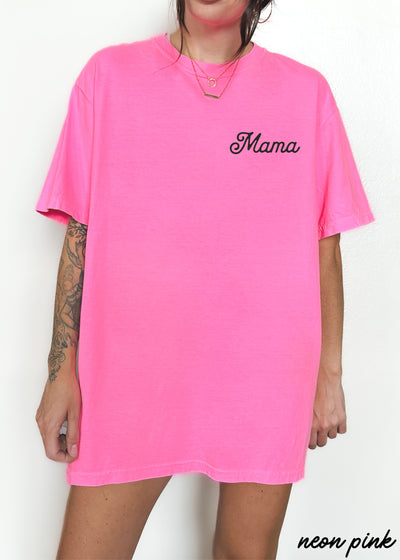 Mama Pocket Tee *12 Colors (S-3X)