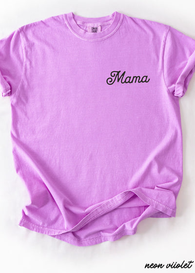 Mama Pocket Tee *12 Colors (S-3X)