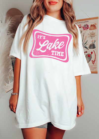 Lake Time Tee *16 Colors (S-3X)