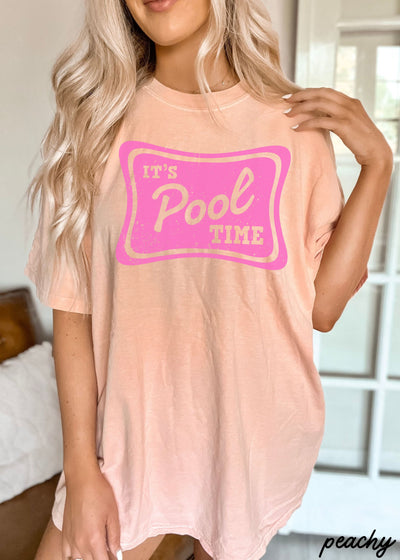 Pool Time Tee *16 Colors (S-3X)