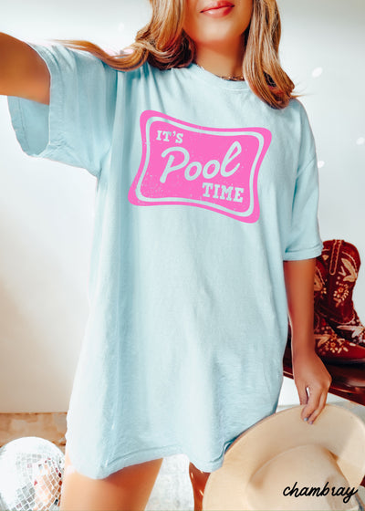 Pool Time Tee *16 Colors (S-3X)