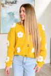 Explore More Collection - You're Enough Floral Cardigan