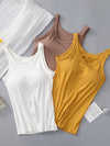 Explore More Collection - Round Neck Tank with Bra