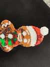 Explore More Collection - Sequin Gingerbread Man Long Sleeve Sweatshirt