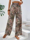 Explore More Collection - Printed Wide Leg Pants