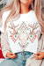 Explore More Collection - AZTEC CHRISTMAS LONGHORN Graphic Tee