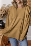 Explore More Collection - Round Neck Long Sleeve Sweatshirt