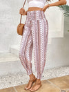 Explore More Collection - Printed High Waist Pants