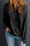 Explore More Collection - Round Neck Dropped Shoulder Sweatshirt