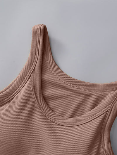 Explore More Collection - Round Neck Tank with Bra