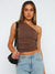 Explore More Collection - Ruched One Shoulder Tank