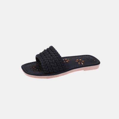 Explore More Collection - Open Toe Flat Sandals