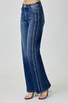 Explore More Collection - RISEN Mid Rise Straight Jeans