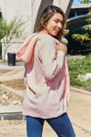 Explore More Doorbusters - Full Size Teddy Hooded Jacket with Pockets