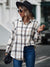 Explore More Collection - Mandy Plaid Collared Neck Long Sleeve Shirt