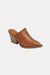 Explore More Collection - Forever Link Pointy Toe Slip On Chunky Mules