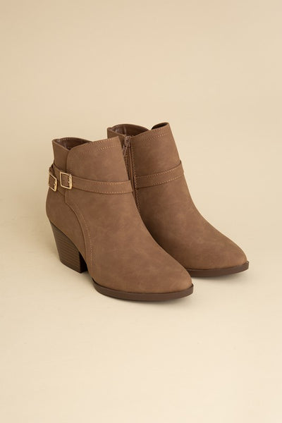 Explore More Collection - Nadine Ankle Buckle Boots