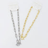 Explore More Collection - Toggle Chain Link Necklace