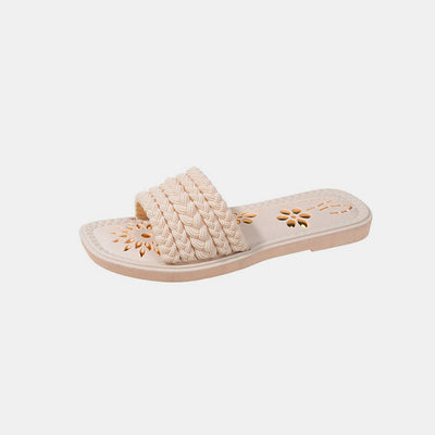 Explore More Collection - Open Toe Flat Sandals