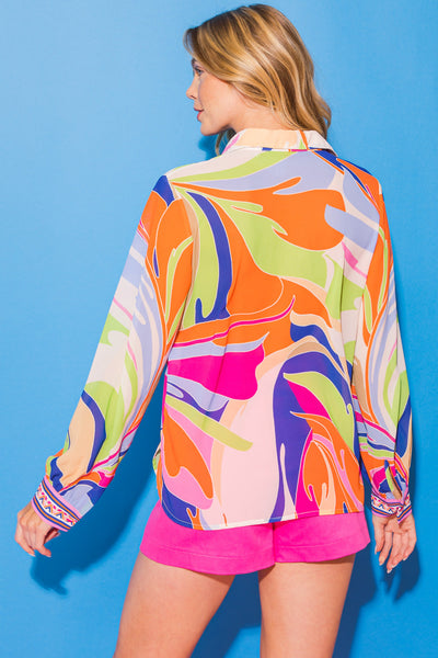 Explore More Collection - HUMMING BIRD WISHES WOVEN TOP