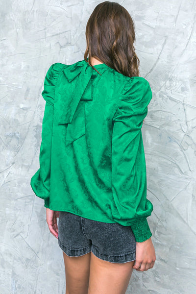 Explore More Collection - STOLEN GLANCES SATIN TOP