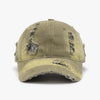 Explore More Collection - Distressed Adjustable Cotton Baseball Cap