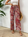 Explore More Collection - Printed Wide Leg Pants