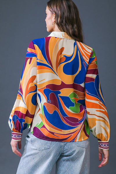 Explore More Collection - HUMMING BIRD WISHES WOVEN TOP