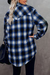 Explore More Collection - Full Size Plaid Collared Neck Long Sleeve Shirt