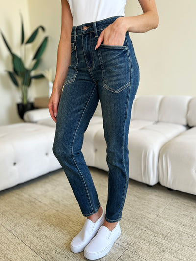 Explore More Collection - Judy Blue Full Size High Waist Skinny Jeans