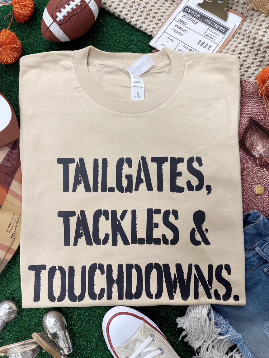 Explore More Collection - Tailgates and Touchdowns Graphic Tee