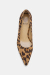 Beast Fashion Faux Suede Leopard Point Toe Pumps