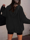 Explore More Collection - Lovelet Dropped Shoulder Long Sleeve Hoodie