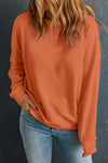 Explore More Collection - Round Neck Dropped Shoulder Sweatshirt