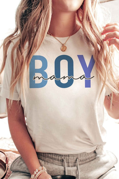 Explore More Collection - BOY MAMA Graphic T-Shirt