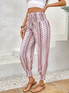 Explore More Collection - Printed High Waist Pants