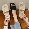 Explore More Collection - Open Toe Flat Sandals