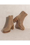 Explore More Collection - ALEXANDRA-PLATFORM ANKLE BOOTIES