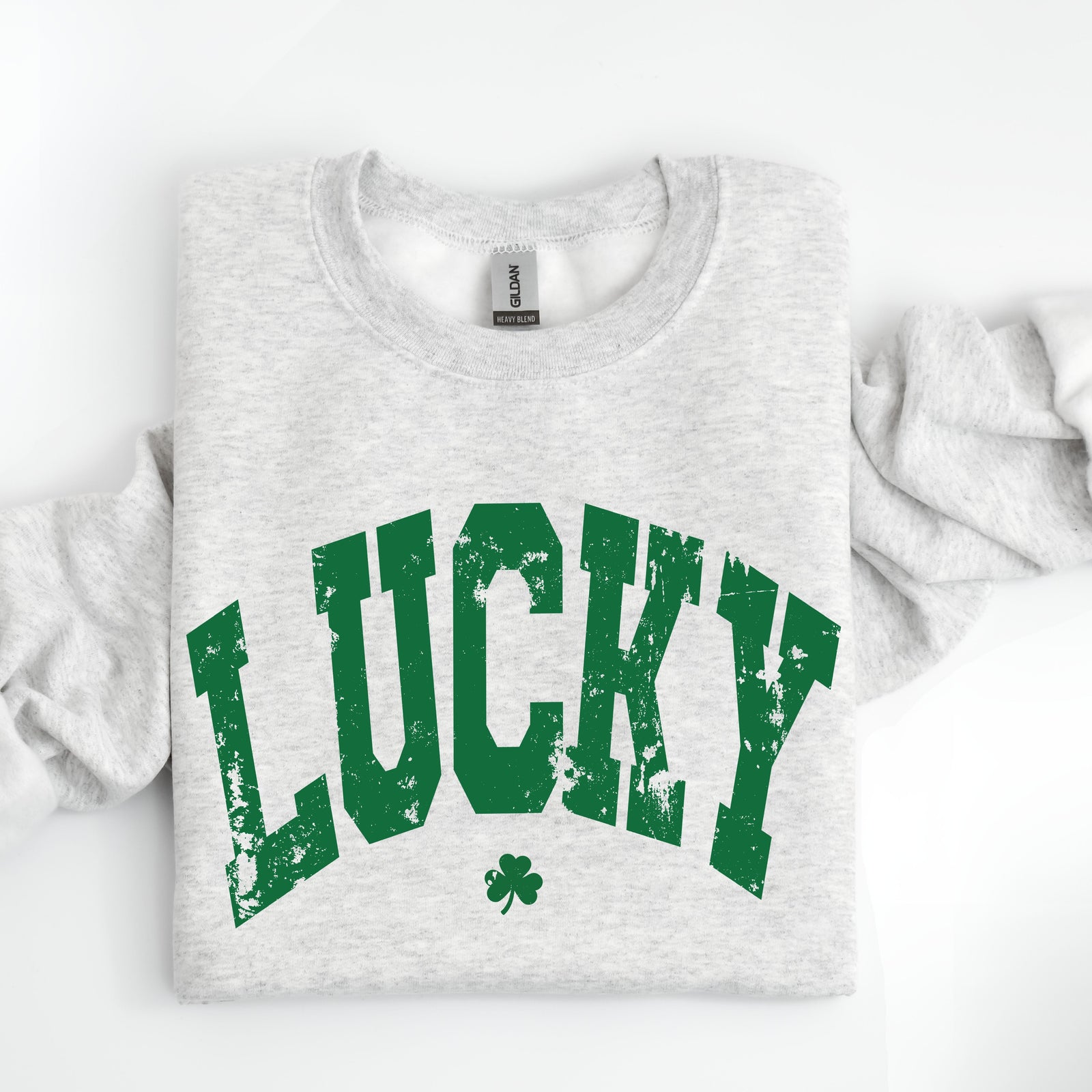 Lucky Sweatshirt *Ash Grey (S-3X)