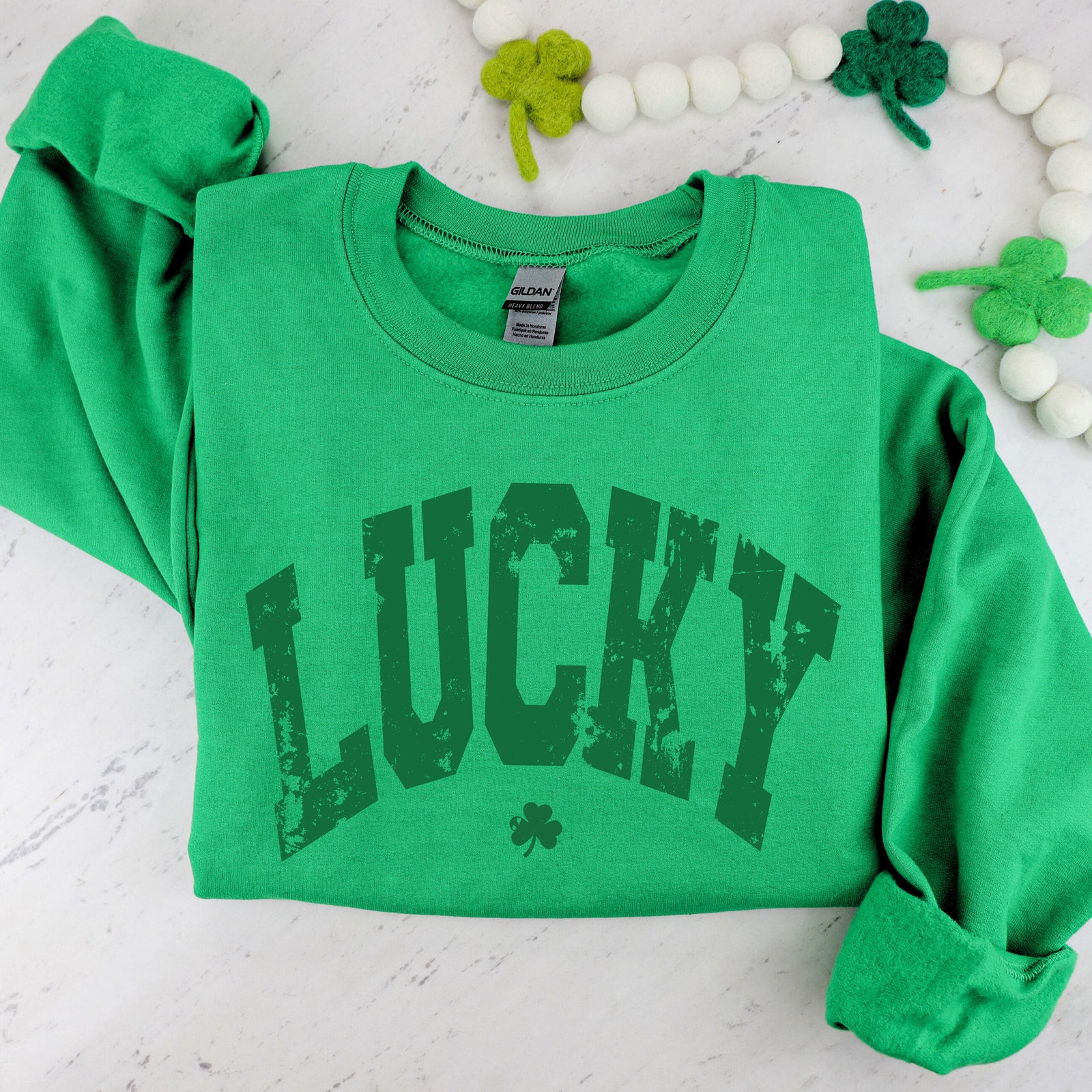 Lucky Sweatshirt *Irish Green (S-3X)