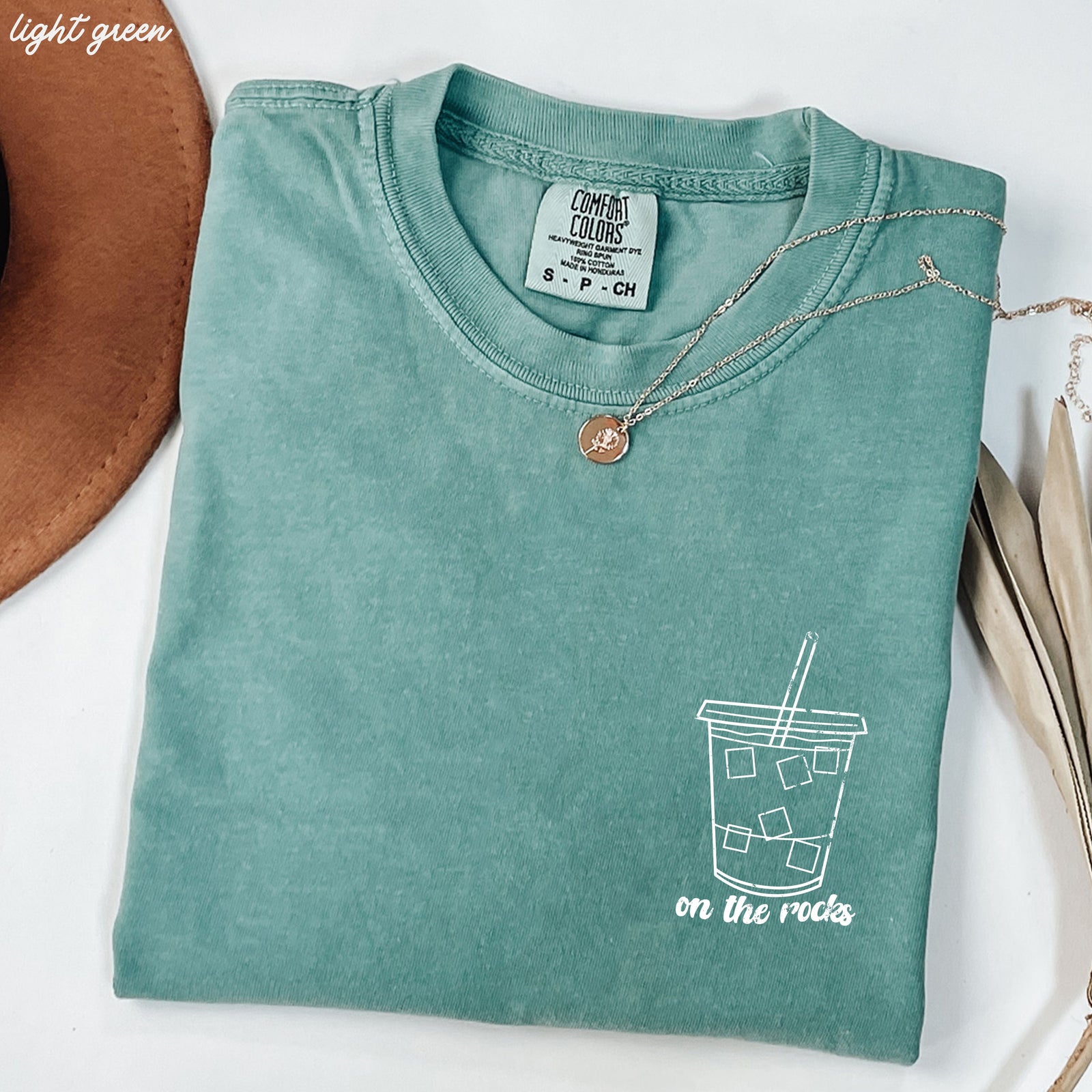 PRE-ORDER: On the Rocks Iced Coffee Tee *6 Colors (S-3X)