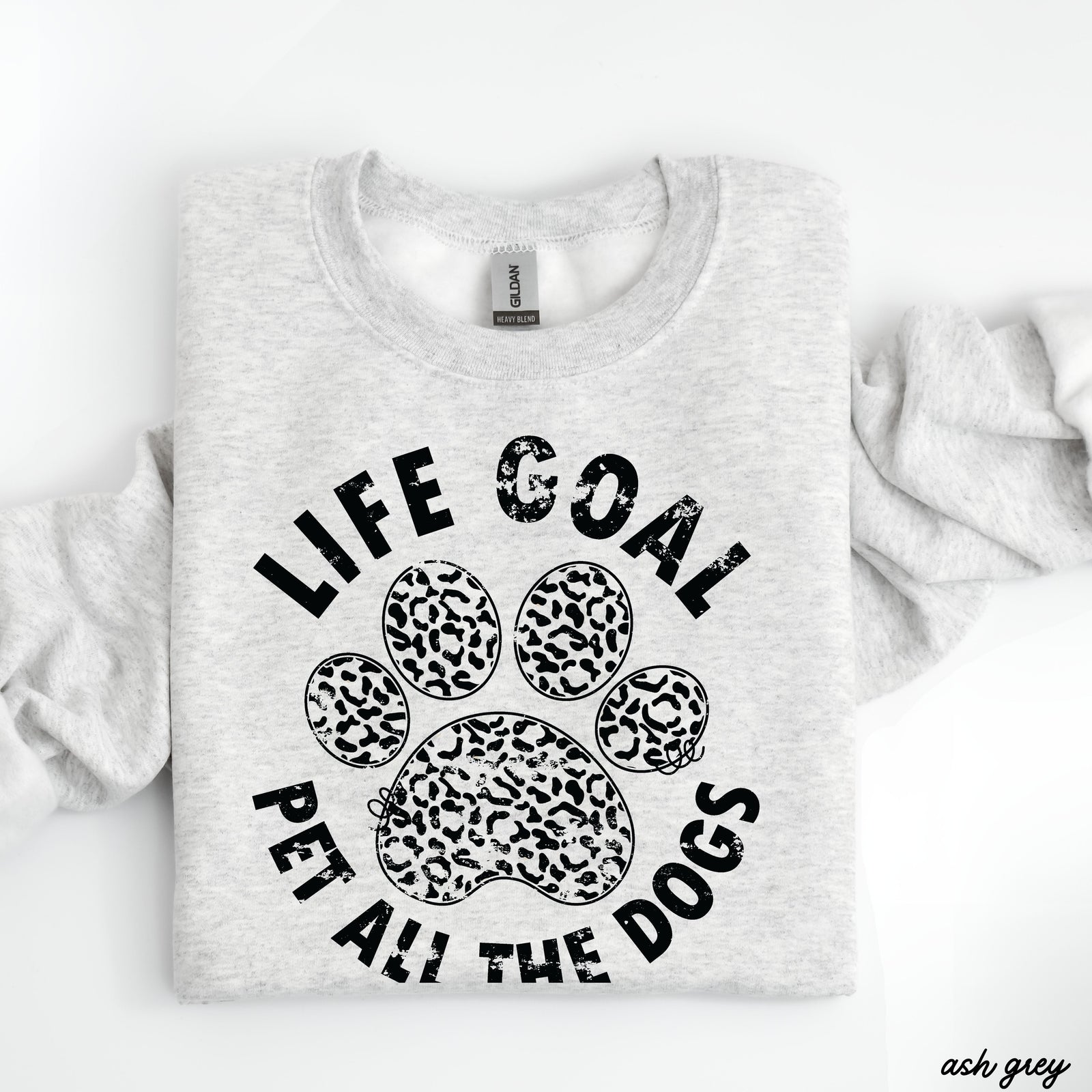 Pet All The Dogs Leopard Paw Sweatshirt *9 Colors (S-3X)