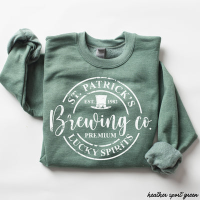 St. Patrick's Brewing Sweatshirt *5 Colors (S-3X)